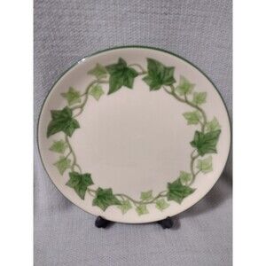 FRANCISCAN IVY Plate 11" Buffet Service Chop Hand Painted USA - MCM - Vintage